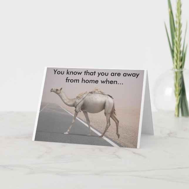 Camel c holiday card (Front)