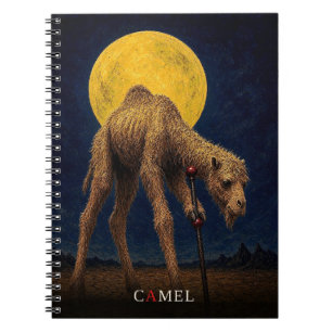 Camel Cane gothic Surreal Notebook
