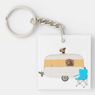 Camel Caravan Keychain