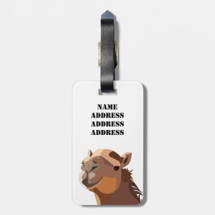 Camel Caravan Luggage Tag