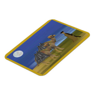 Camel Caravan Premium Magnet