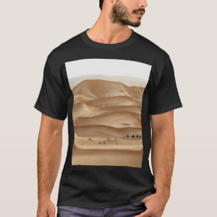 Camel caravan, Sahara sunset, Morocco T-Shirt