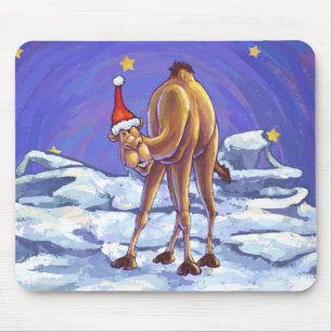 Camel Christmas Mouse Mat