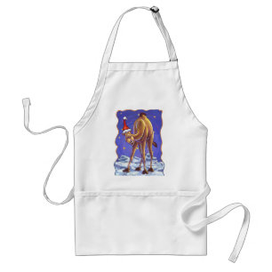 Camel Christmas Standard Apron