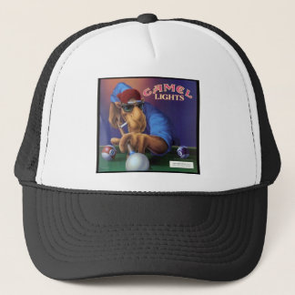 Camel Class: The Ultimate Black Snooker Hat" Trucker Hat