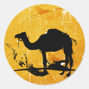 Camel Classic Round Sticker
