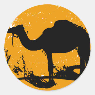 Camel Classic Round Sticker