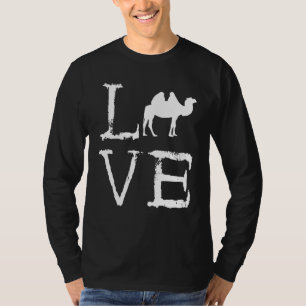Camel Creepy Love Camel Arabian Desert Animal Wor T-Shirt