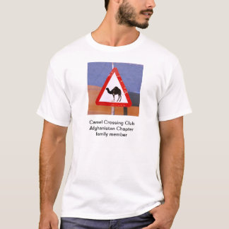 Camel Crossing Club Afghanistan Chapter family T-Shirt