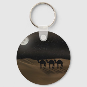 Camel Crossing Key Ring