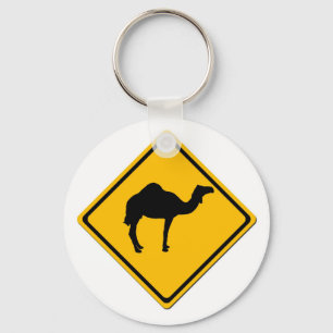Camel Crossing Keychain