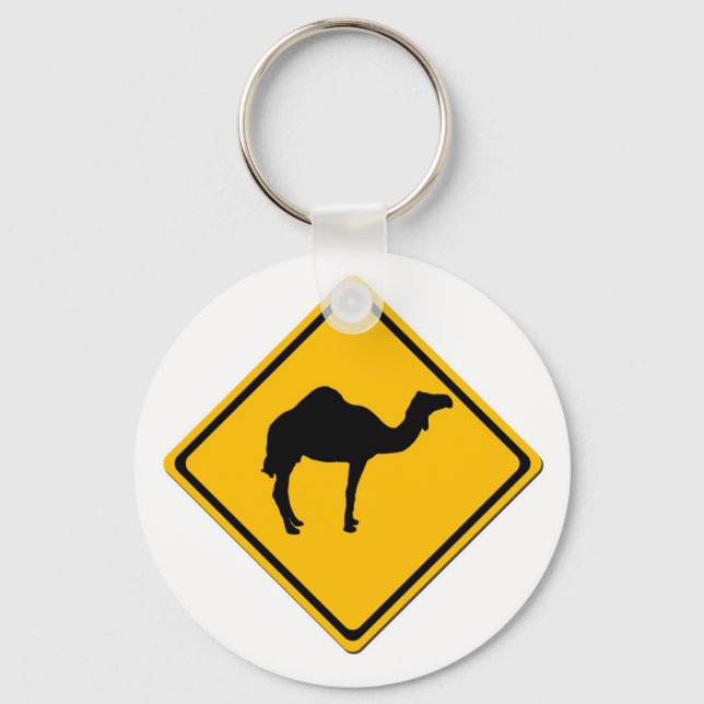 Camel Crossing Keychain (Front)