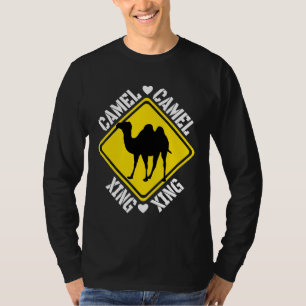 Camel Crossing Sign T-Shirt
