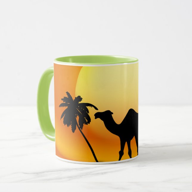 Camel & Desert Mug (Front Left)