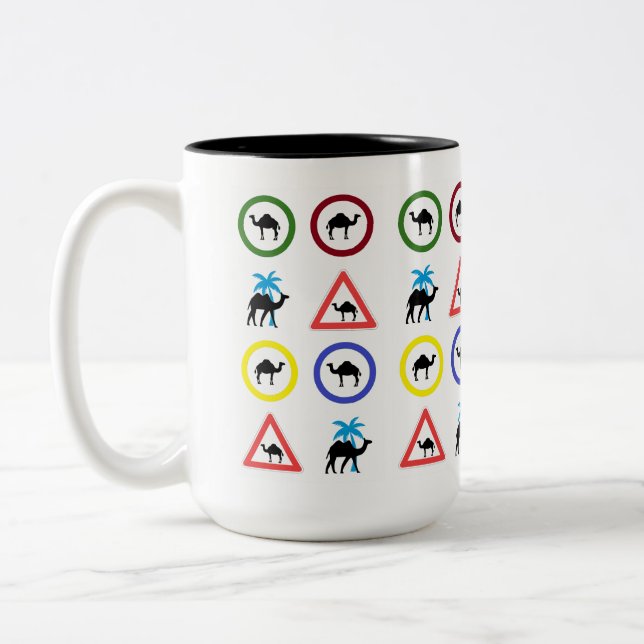 Camel Dromedary Coffee Mug (Left)