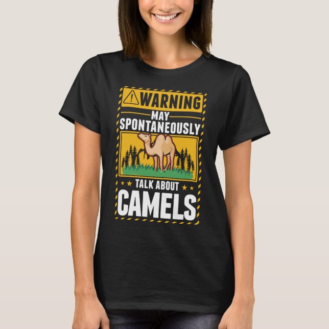 Camel Dromedary Egypt Camel T-Shirt (Front)