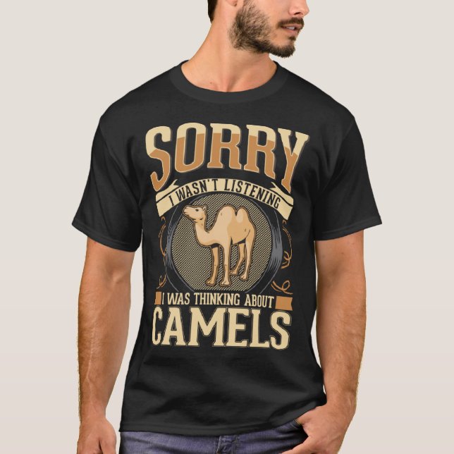Camel Egypt Big Camel Dromedary Camel T-Shirt (Front)