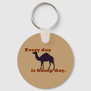 Camel "Every Day is Hump Day" Key Ring