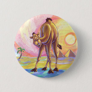 Camel Gifts & Accessories 6 Cm Round Badge