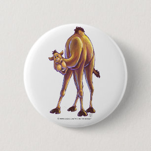Camel Gifts & Accessories 6 Cm Round Badge