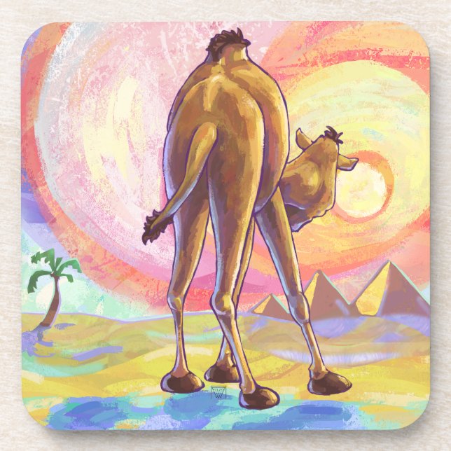 Camel Gifts & Accessories Coaster (Front)