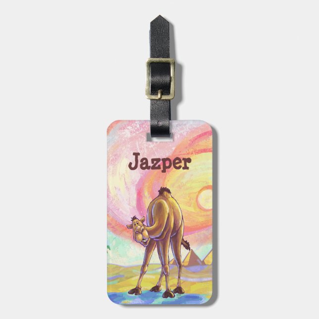 Camel Gifts & Accessories Luggage Tag (Front Vertical)