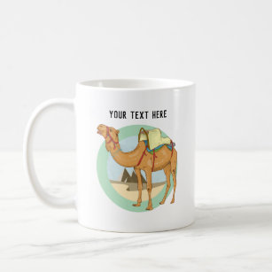 Camel Giza Pyramids Coffee Mug