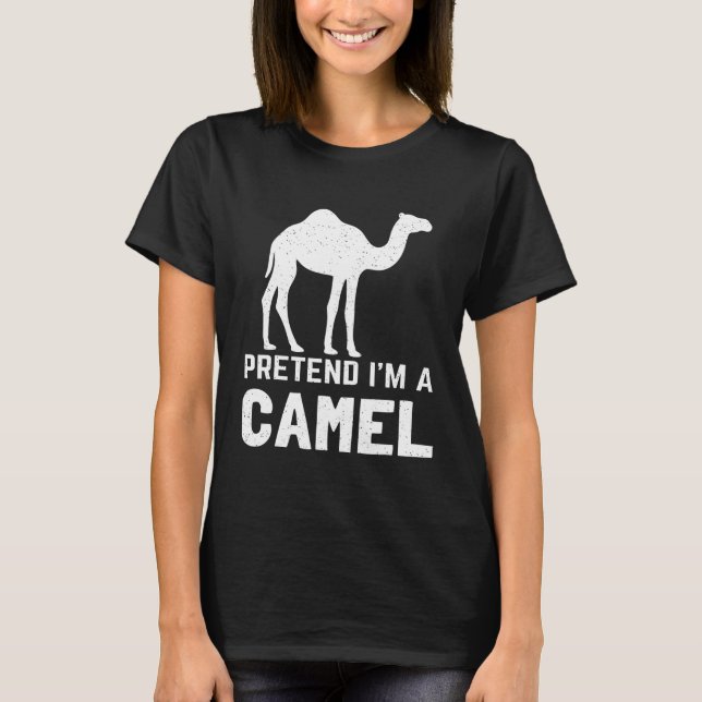 Camel Halloween  Costume   Men Women T-Shirt (Front)