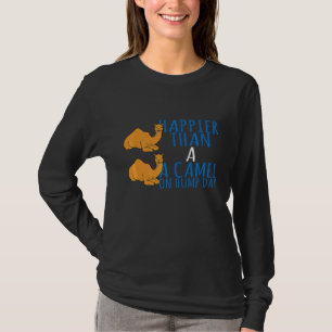 Camel Happier Than A Camel On Hump Day T-Shirt