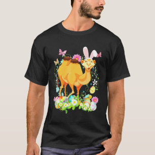Camel Happy Easter Day Egg Hunt Lovely T-Shirt