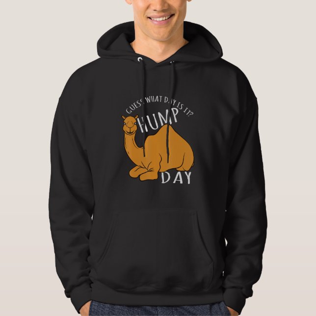 Camel       Hump Day Meme    Hoodie (Front)
