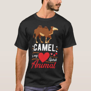Camel is My Spirit Animal Love Cute Camel Kid T-Shirt