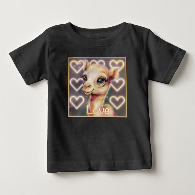 camel love baby T-Shirt (Front)