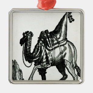 Camel Metal Tree Decoration