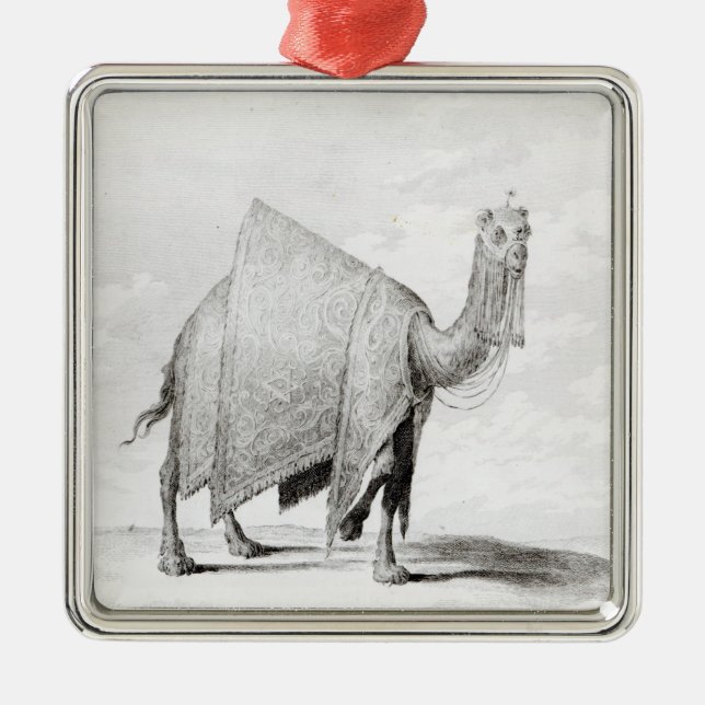 Camel Metal Tree Decoration (Front)