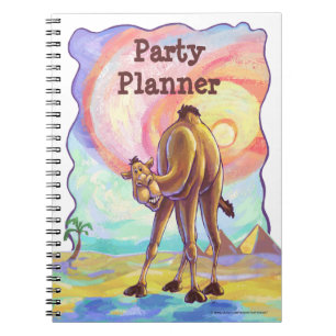 Camel Party Center Notebook