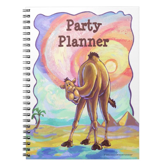 Camel Party Center Notebook (Front)