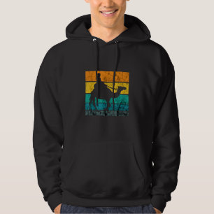 Camel Passenger Retro Vintage Caravan Arabian Came Hoodie
