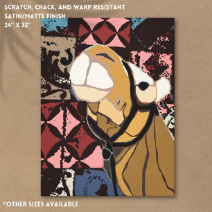 Camel Pattern  Canvas Print