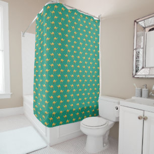 Camel Pattern Middle Eastern Camel Fun Arab Shower Curtain