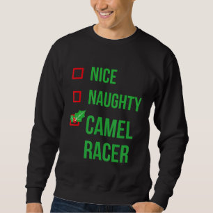 Camel Racer Pajama Christmas Sweatshirt