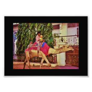 Camel Ride Photo Print