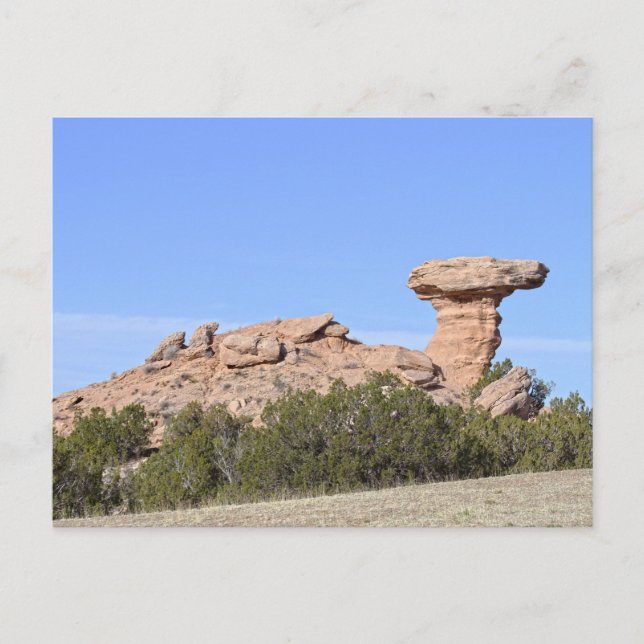 Camel Rock, New Mexico Poster Postcard (Front)