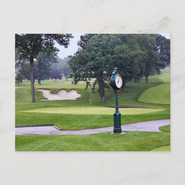 Camel Sand Trap, Medinah, Illinois, Golf Course Postcard (Front)