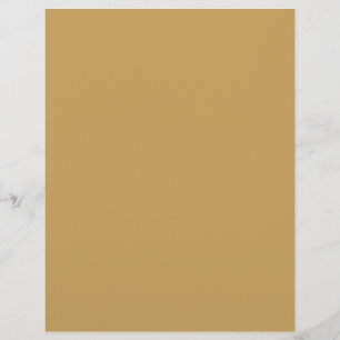 Camel- shade of brown (solid colour) custom letterhead