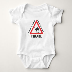 Camel Sign in Israel Baby Bodysuit