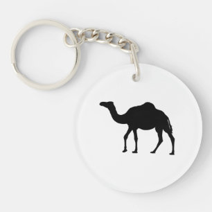 camel Silhouette Key Ring