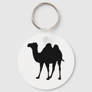 Camel Silhouette Key Ring