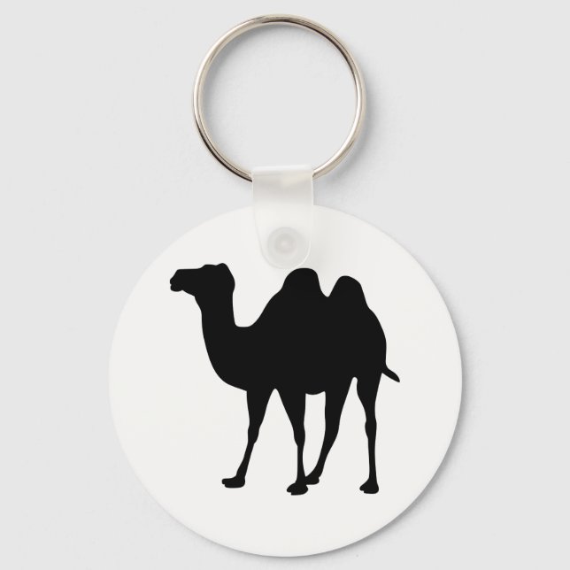 Camel Silhouette Key Ring (Front)