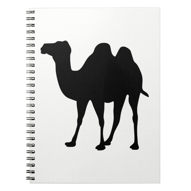 Camel Silhouette Notebook (Front)